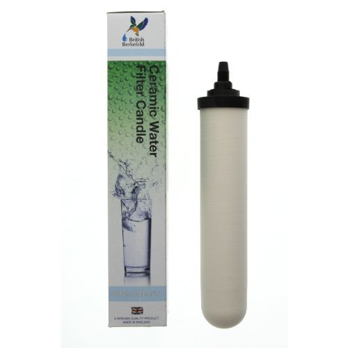 British Berkefeld® Gravity Water Filter with 4 Super Sterasyl™ Ceramic Elements - Ideal for Home, Camping & Emergency Preparedness
