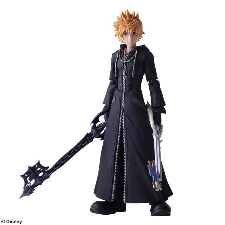 Bring Arts Roxas Action Figure - Kingdom Hearts III by Square Enix - Collectible Anime Character Model for Display & Gaming Fans