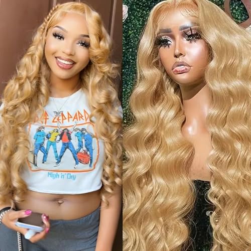 #13x4 Honey Blonde #27 Body Wave