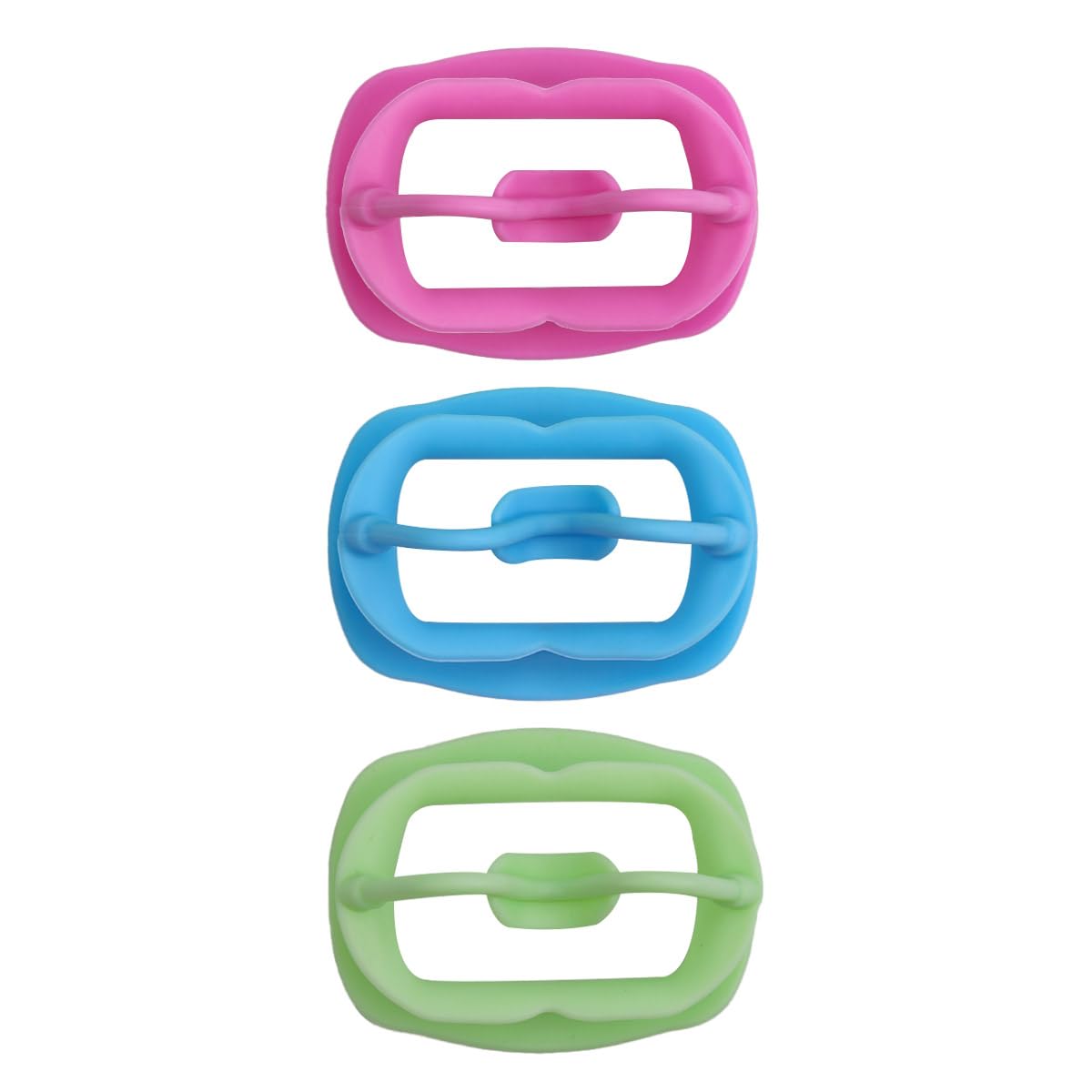**Soft Silicone Dental Cheek Retractor for Teeth Whitening, Mouth Opening & Orthodontic Treatment - Autoclavable Lip & Tongue Guard (3-Piece Set) - Perfect for Dentists, Hygienists & At-Home Teeth Whitening Kits**