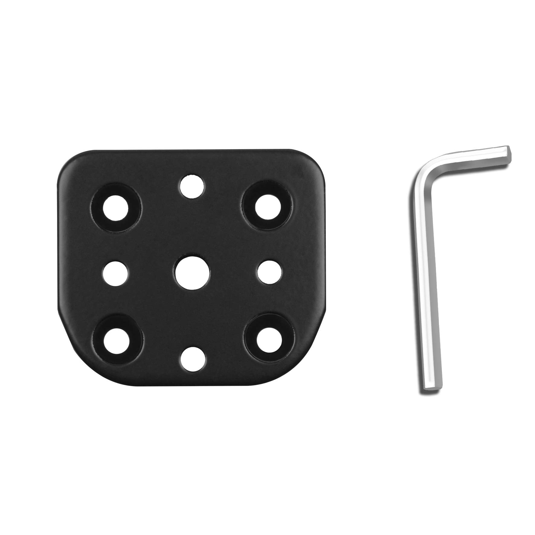 Duronic Grommet 2 (DM GR 02) - Heavy Duty Black Steel Monitor Arm Mount Adapter for Desk Hole Installation | Compatible with Duronic DM55 & DM65 Monitor Mounts | Perfect for Home Office, Gaming Setup & Workspace Ergonomics