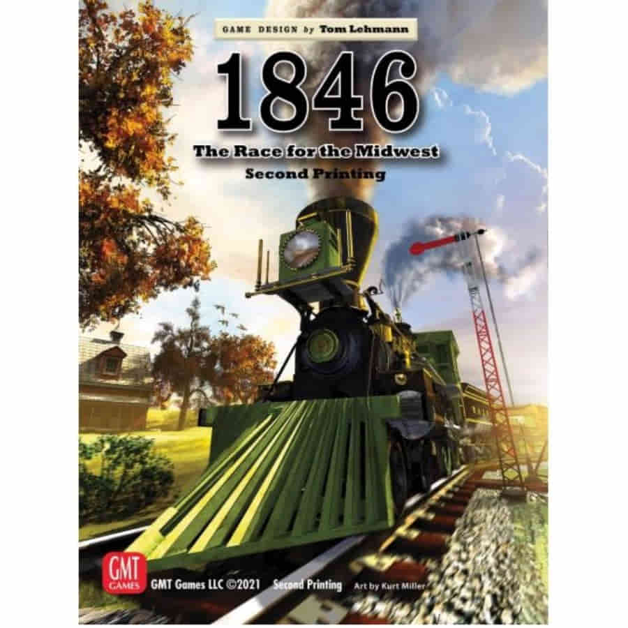 1846: The Race for the Midwest - Historical Board Game | Strategy Game for Adults & Teens | Perfect for Game Nights & History Enthusiasts