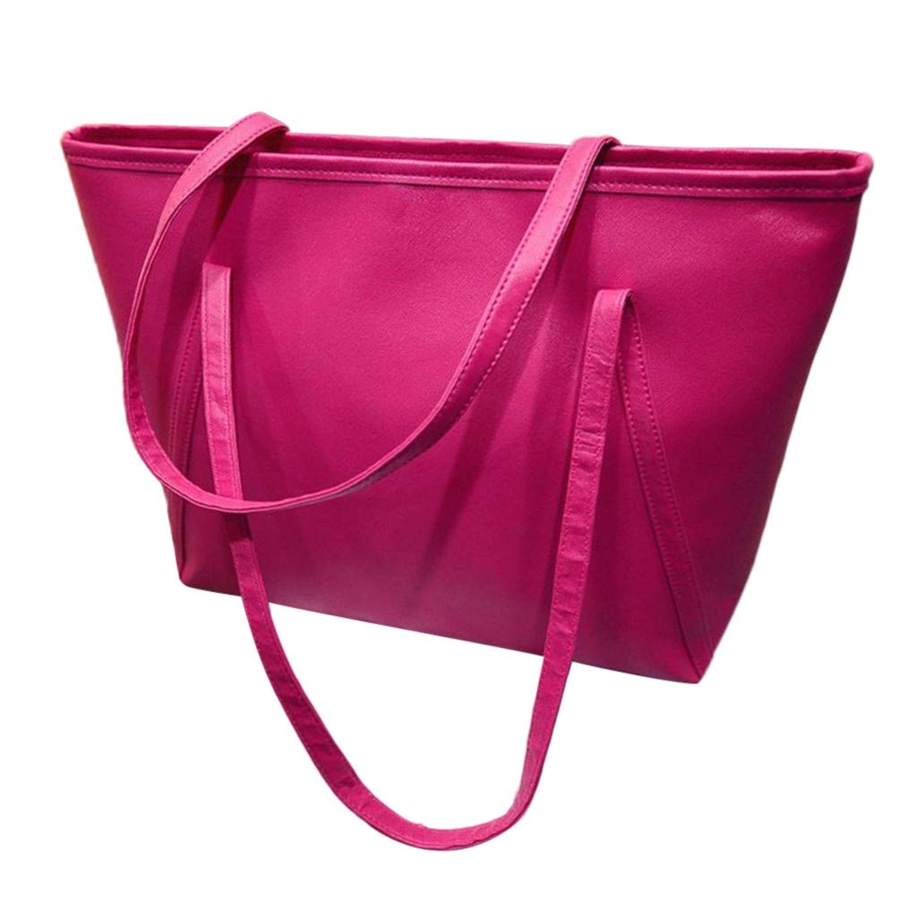 Zippered Tote Bag for Women - Large Capacity Shoulder Bag for Work & Travel