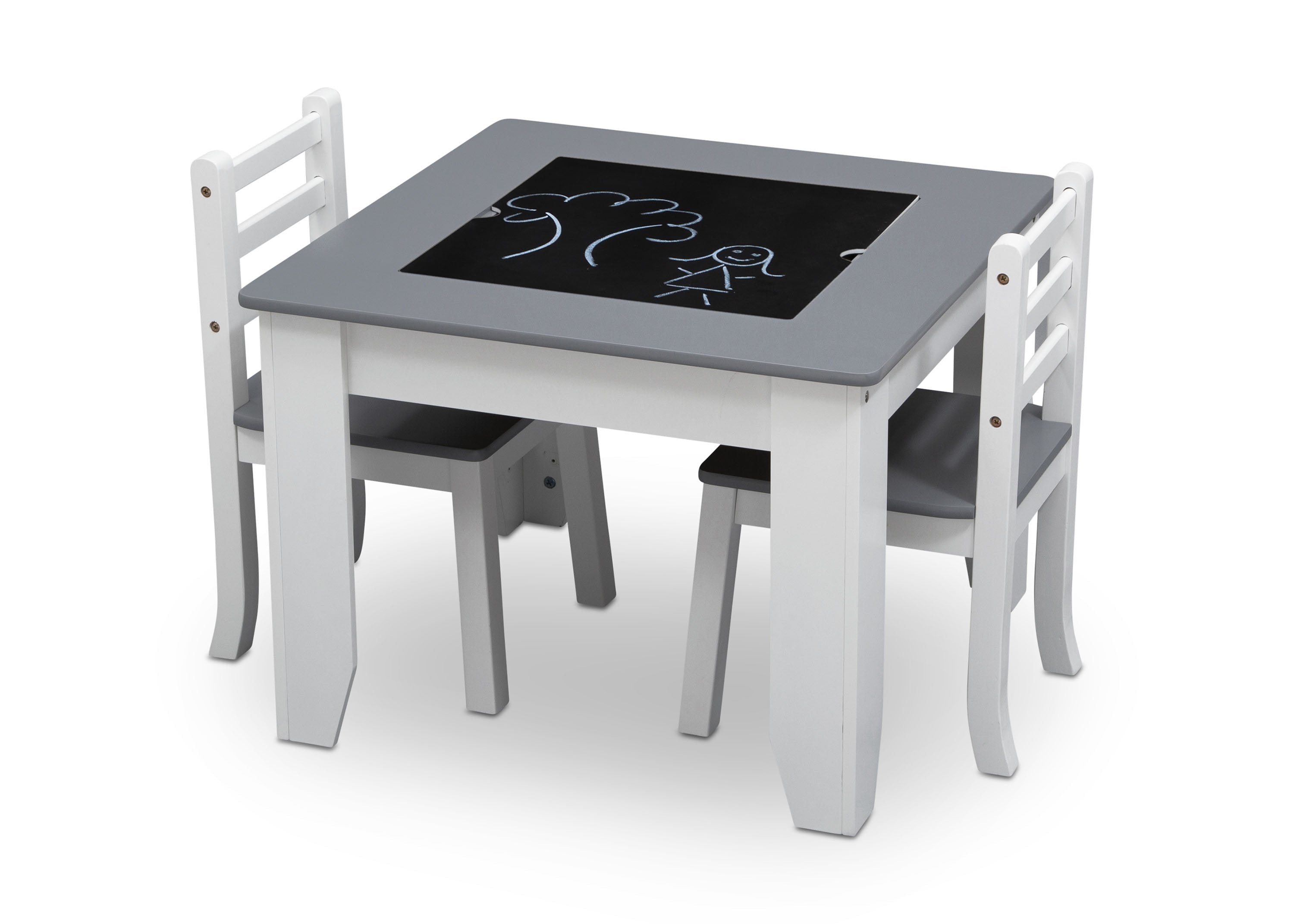 Modern Chelsea Dining Table and 4 Chairs Set - White Kitchen Furniture for Small Spaces | Perfect for Breakfast Nook, Apartment Dining, and Cozy Family Meals