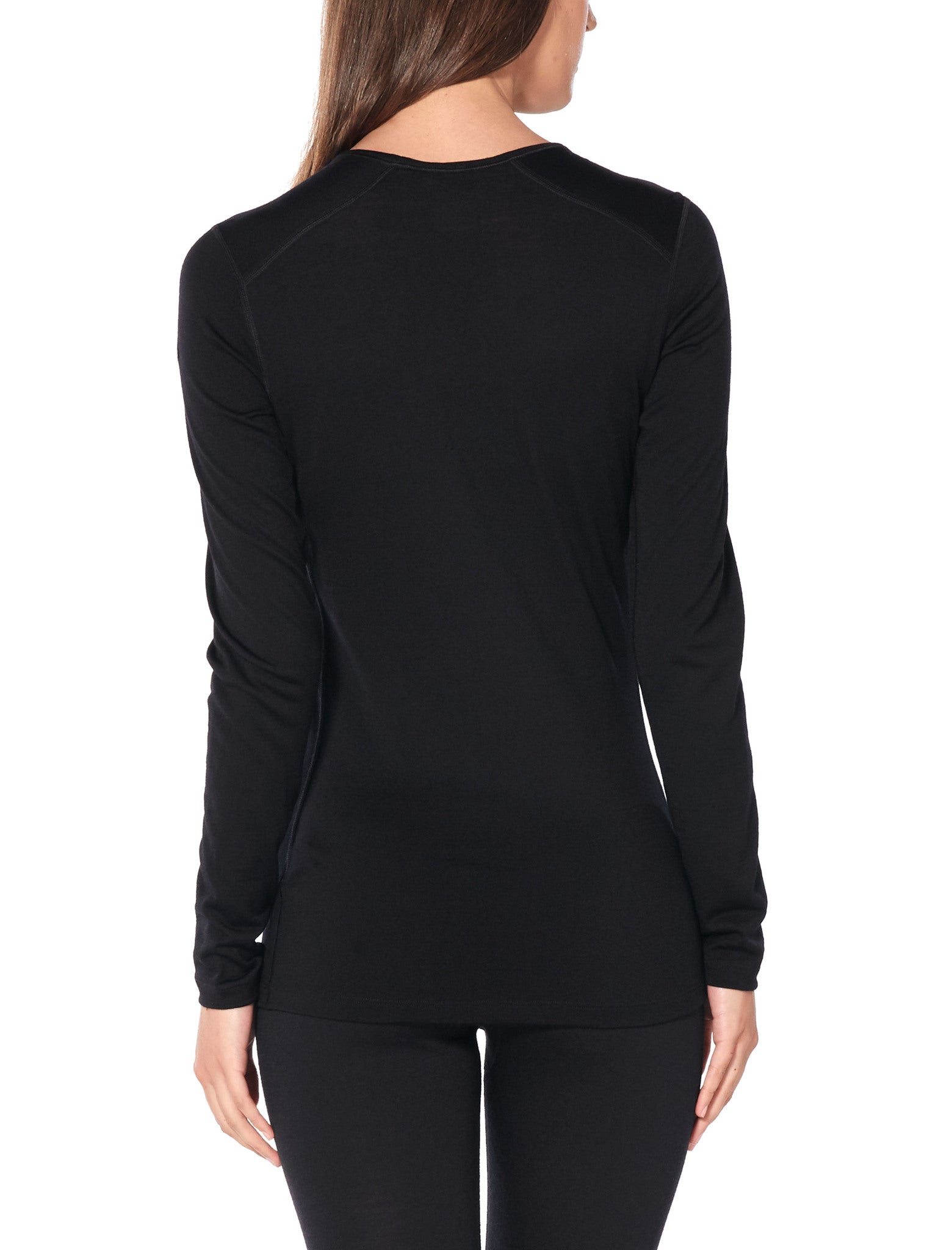 200 Oasis LS Crewneck Ski Sweater for Women - Long Sleeve Round Neck Winter Snow Sports Top - Perfect for Skiing, Snowboarding & Cold Weather Activities