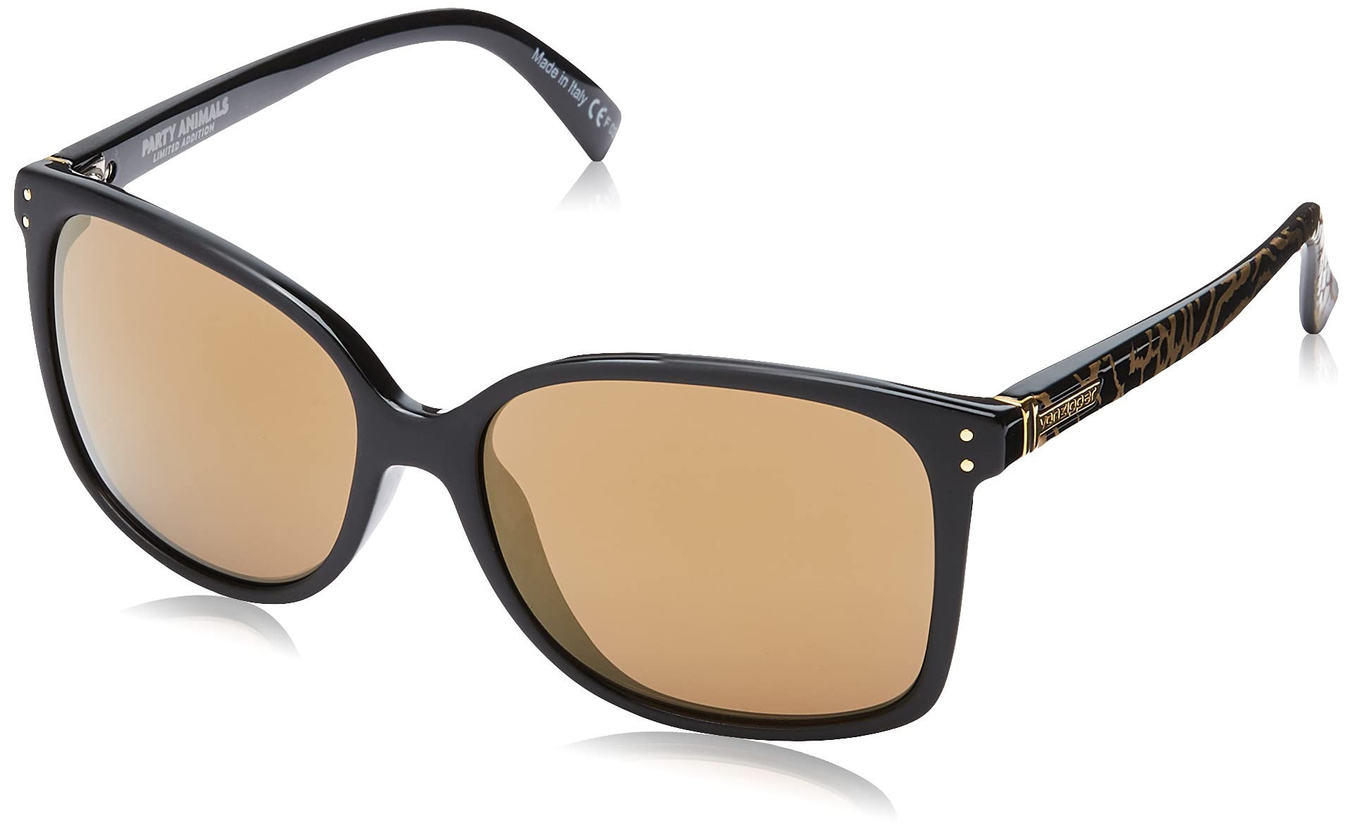 VonZipper Women's Castaway Cat Eye Sunglasses - UV Protection, Retro Style for Beach, Driving & Outdoor Fashion