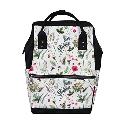 Watercolor Flowers Plants Nature Style