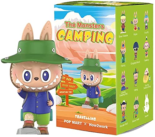 Labubu Camping Series Blind Box Collection - 12PC Cute Kawaii Art Toy Figures for Christmas, Birthday & Holiday Gifts | Popular Collectible for Anime Fans, Home Decor & Party Favors