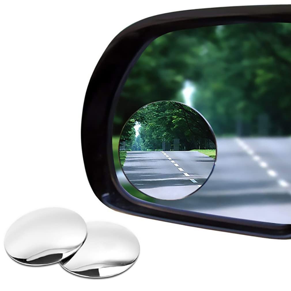 2 Inch Blind Spot Mirror (2 Pack) for Harley-Davidson Pan America 1250 Motorcycle - Anti-Fog, Anti-Blur, Rust & Corrosion Resistant Aluminum Adhesive Mirrors - Perfect for Enhanced Safety and Visibility While Riding