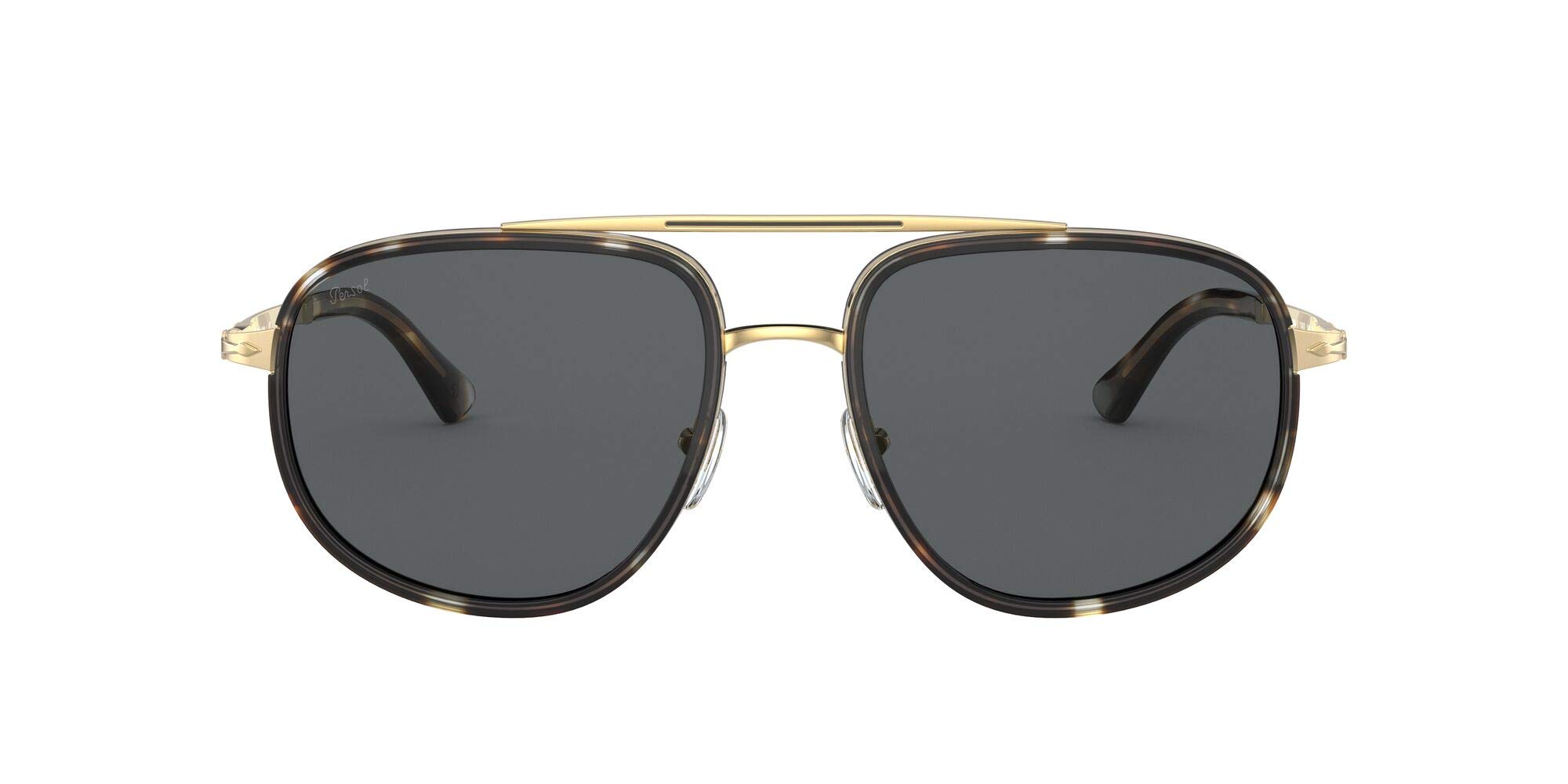 Persol PO2465S Classic Aviator Sunglasses for Men & Women – Polarized UV Protection, Lightweight & Durable – Perfect for Driving, Travel & Outdoor Adventures