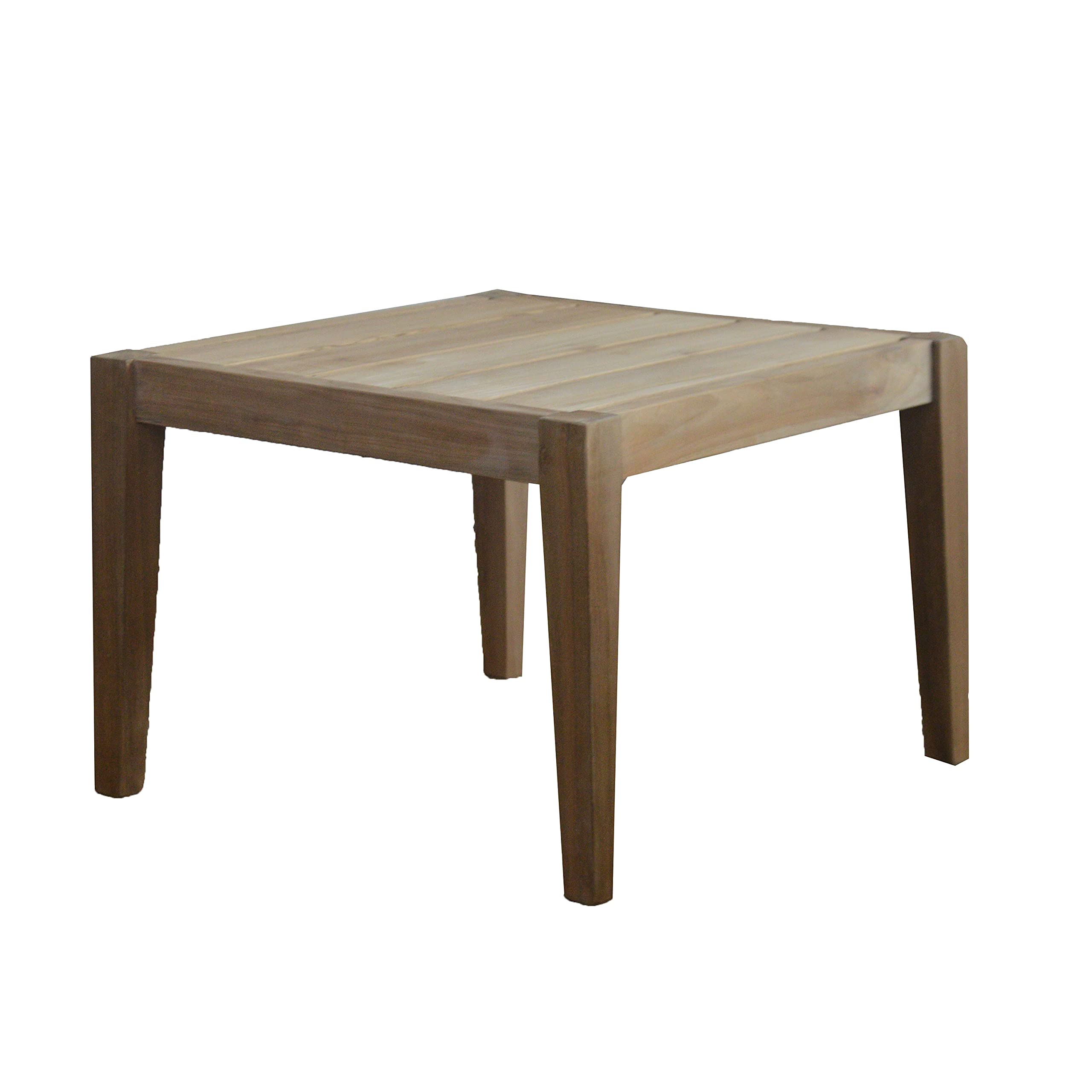 Alveare Home Clearwater Side Table - Natural Wood End Table for Living Room, Bedroom, or Office - Modern Accent Table with Sturdy Design