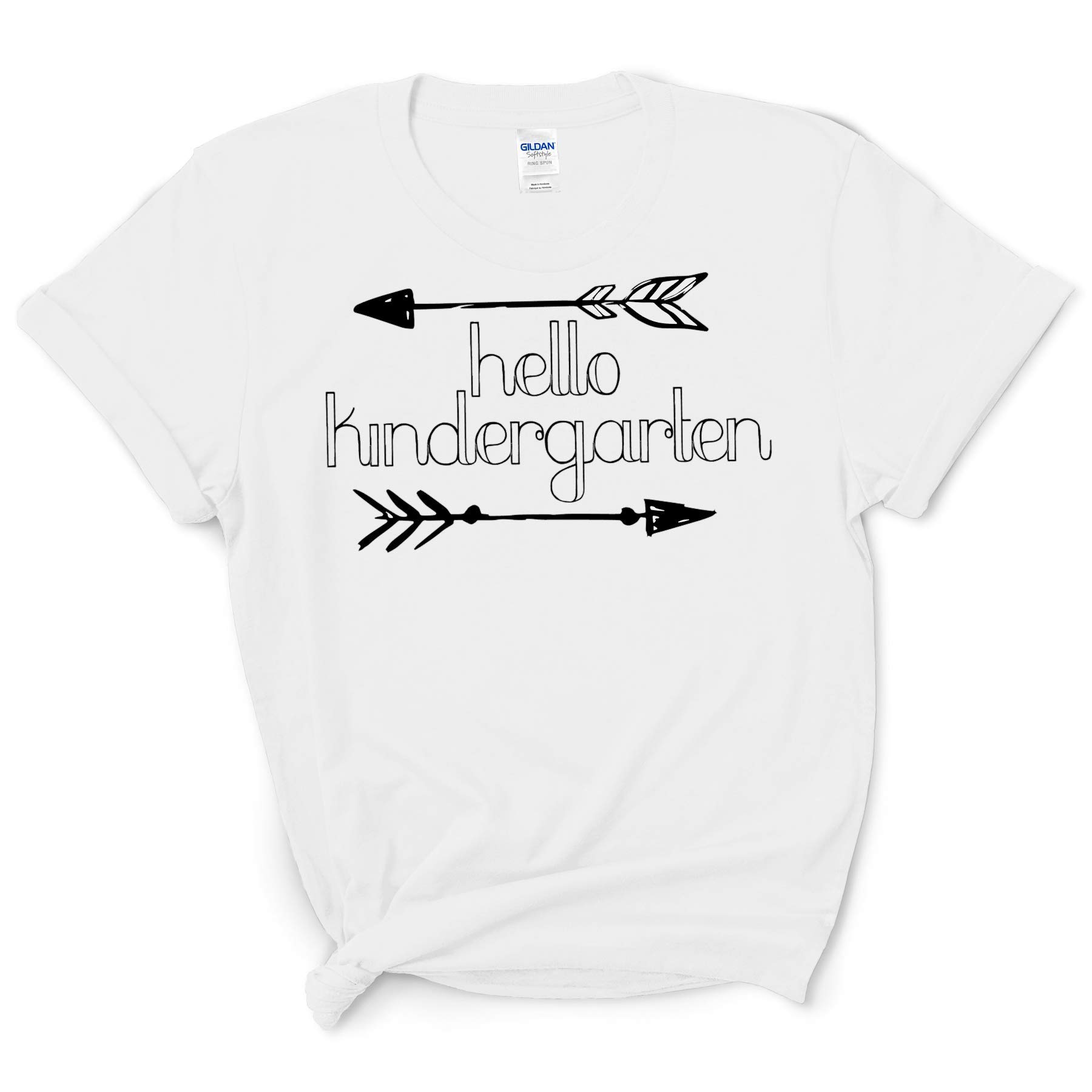 Hello Preschool & Kindergarten Shirt - First Day of School T-Shirt for Kids - Cute Back to School Outfit - Perfect for School Photos & Classroom Activities