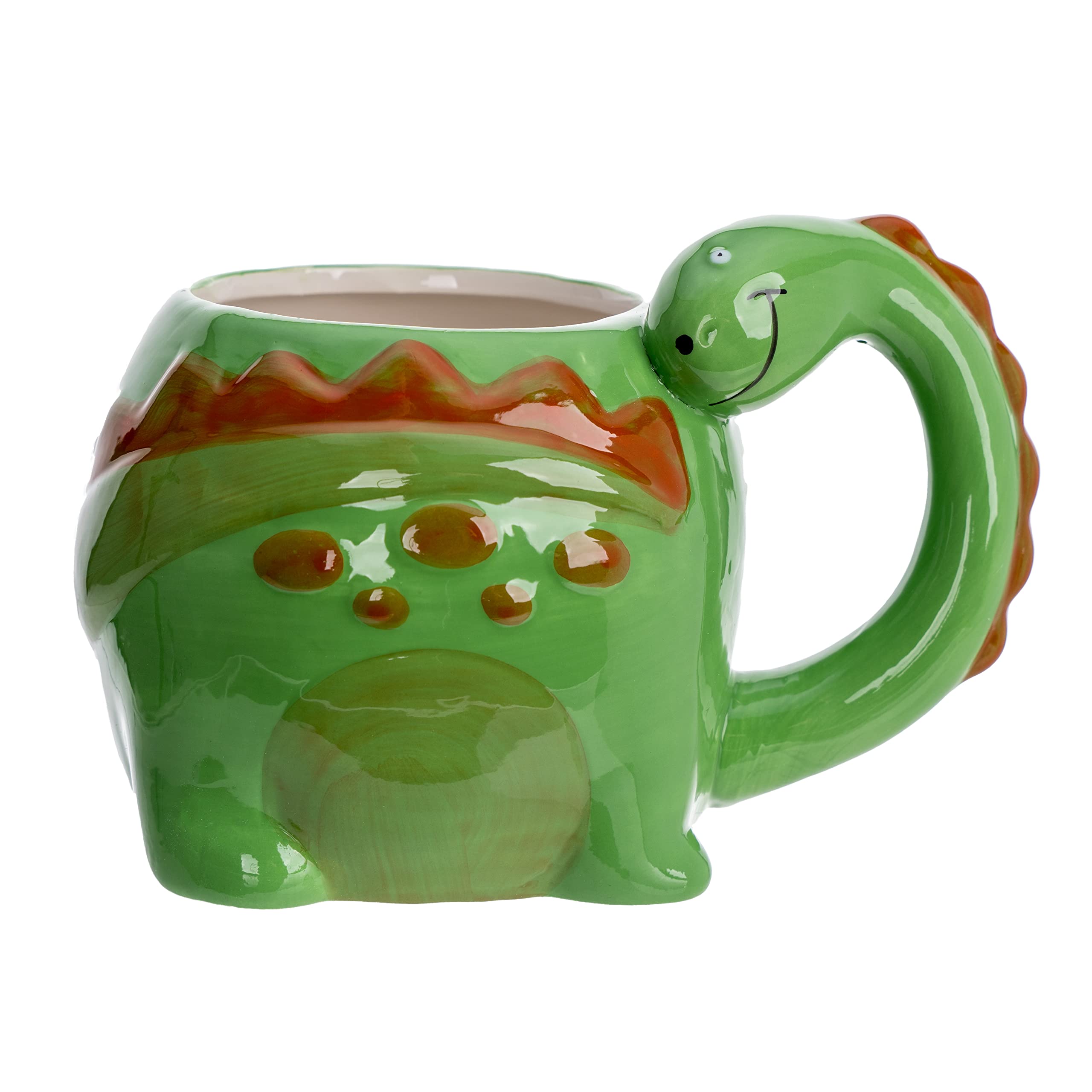 Dinosaur Coffee Mug - Funny & Unique Gift for Women & Men - Cute Novelty Birthday & Christmas Present - Perfect for Office, Home & Gifts - InFLOATables Coffee Cup