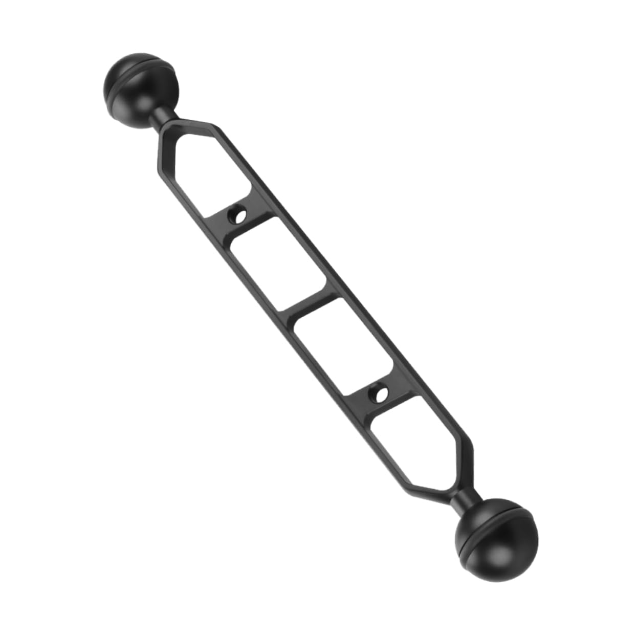OSALADI 2-Pack 9 Dual Ball Arms for Underwater Torch & Diving Fill Light - Black (Perfect for Scuba Diving, Underwater Photography & Night Diving Adventures)