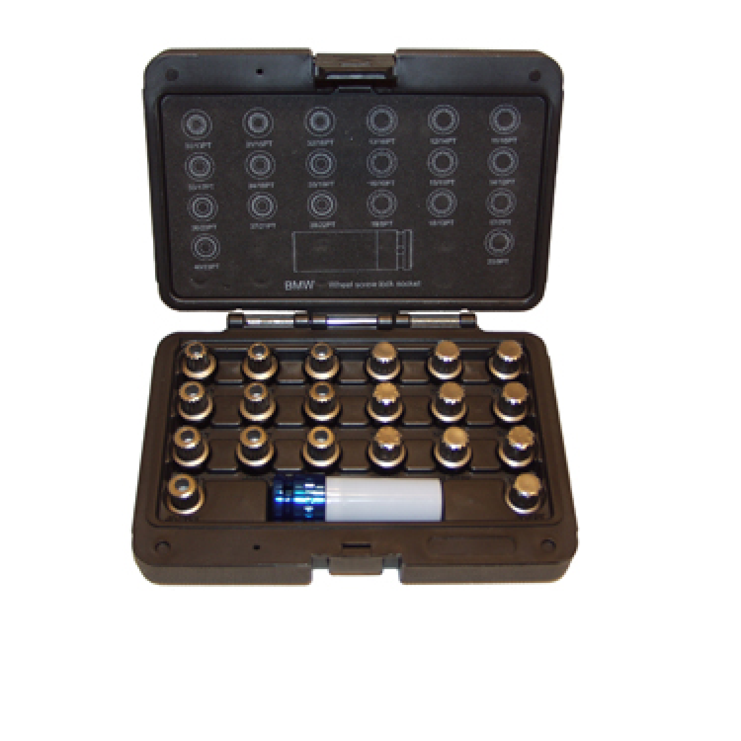 BMW Wheel Lock Bolt Kit (Set of 4) - High Security Anti-Theft Lug Nuts for 4160 Series - Perfect for Parking Security & Vehicle Protection