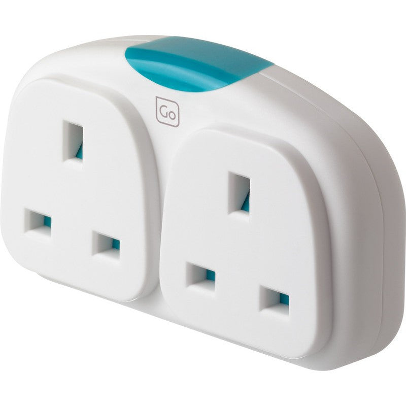 Universal Travel Adapter for UK & Europe - All-in-One Power Plug Converter with USB Ports - Perfect for Business Trips, Vacations & International Travel