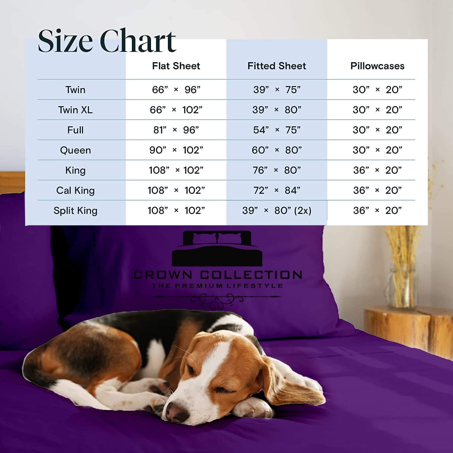 Premium 1000 Thread Count Egyptian Cotton Full Size Bed Sheet Set (4-Piece) - Deep Pocket 16