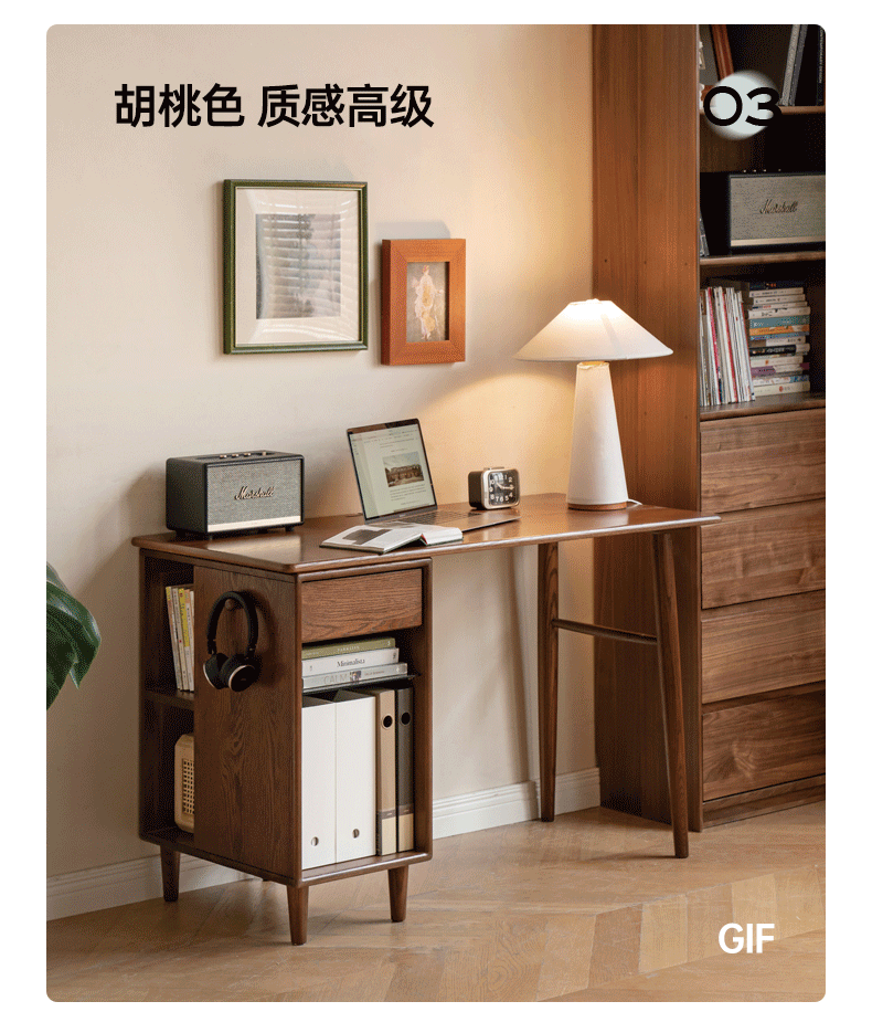 Premium Oak Solid Wood Double Office Desk - Spacious & Durable Workspace for Home Office, Study Room, or Business Use