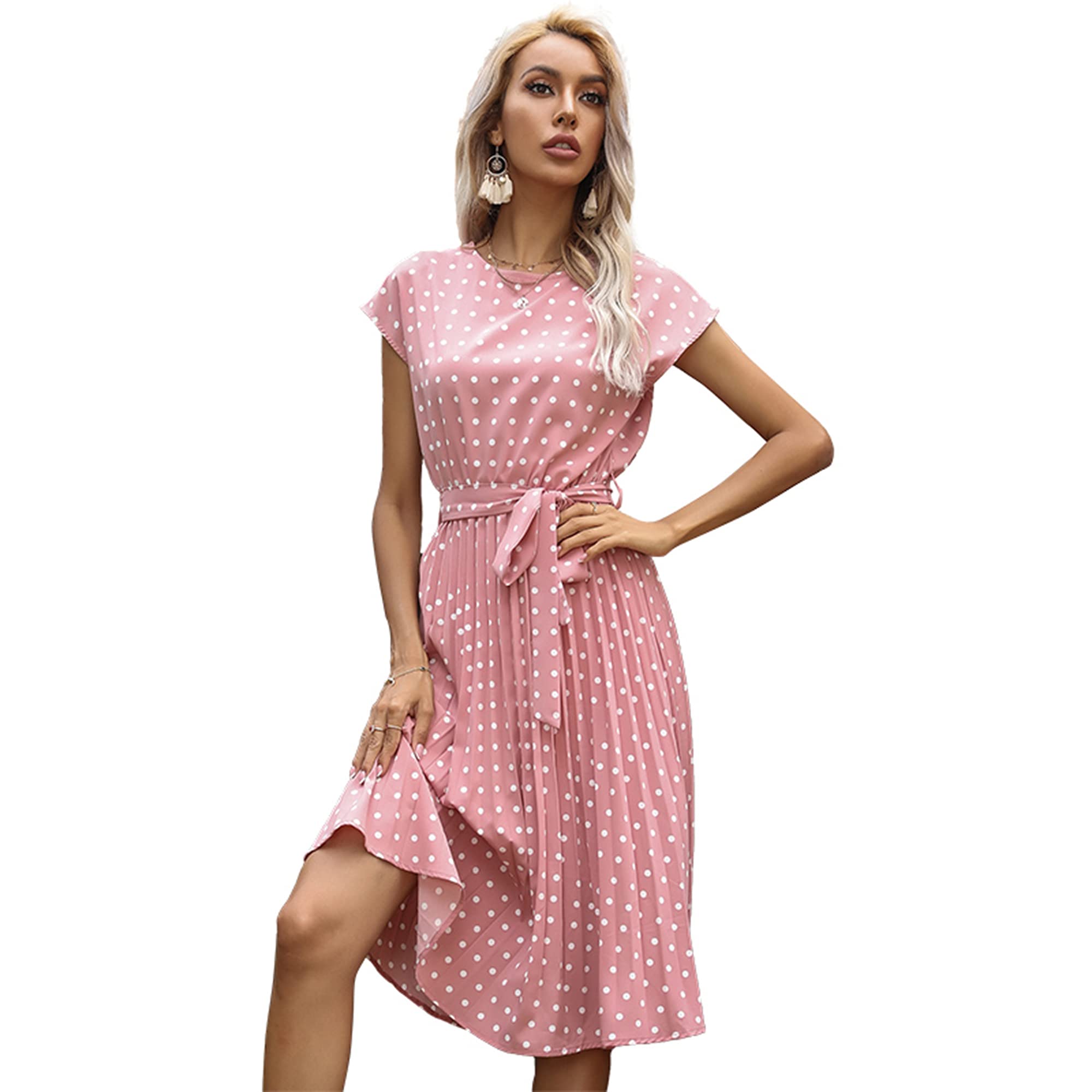 Women's Floral Print Wrap Dress - Bohemian Maxi Dress for Summer, Beach, Wedding & Special Occasions | Flowy Long Dress with Elegant Design