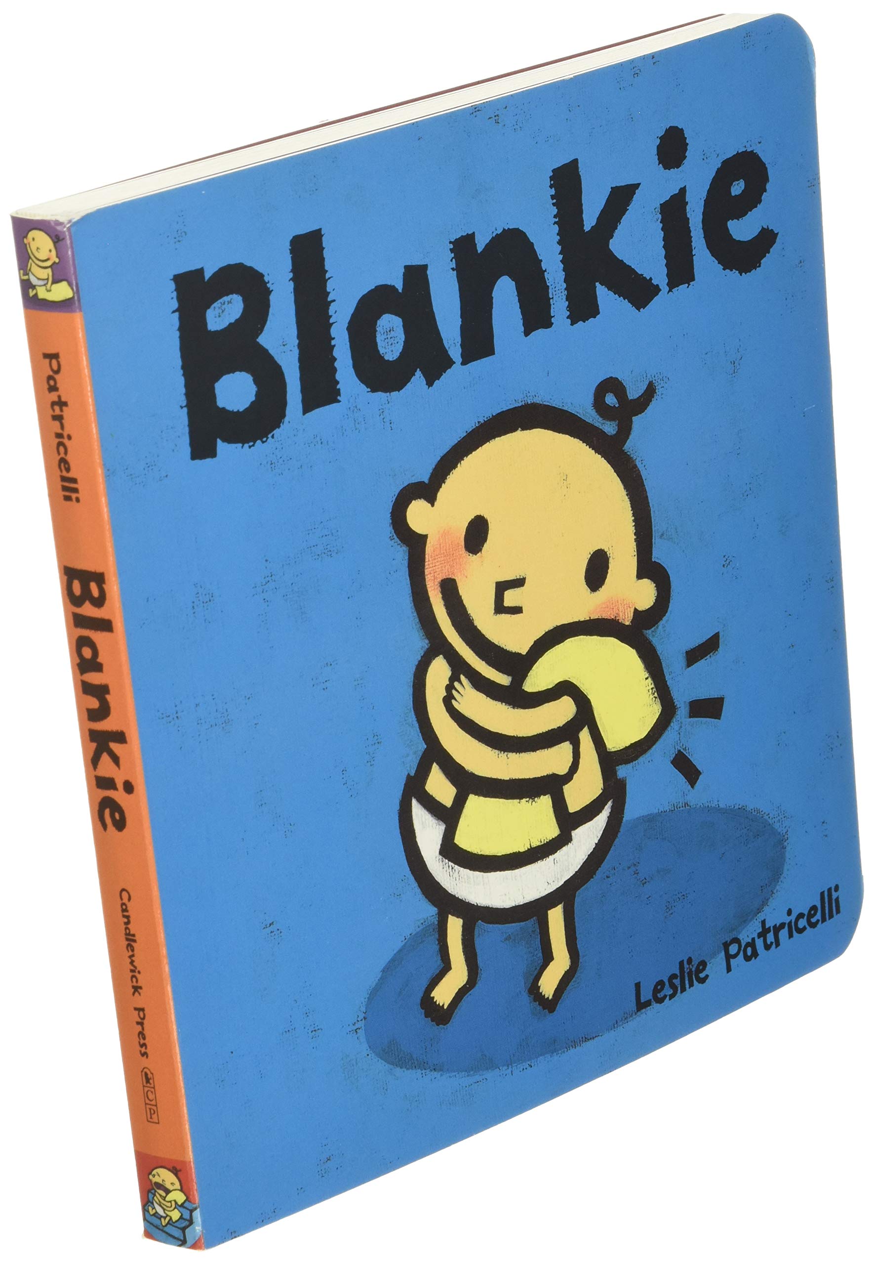Blankie - Soft and Cozy Baby Security Blanket | Leslie Patricelli Board Books | Perfect for Naptime, Bedtime & Comfort