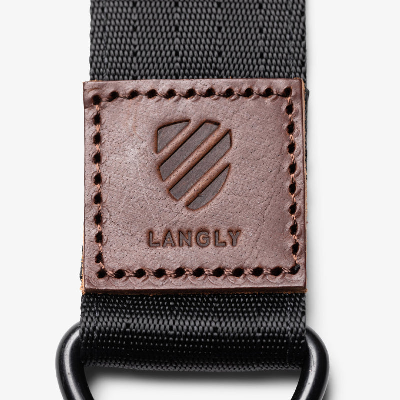 Durable Langly Paracord Camera Strap - Adjustable Camo Design for DSLR & Mirrorless Cameras - Perfect for Outdoor Photography, Hiking & Travel