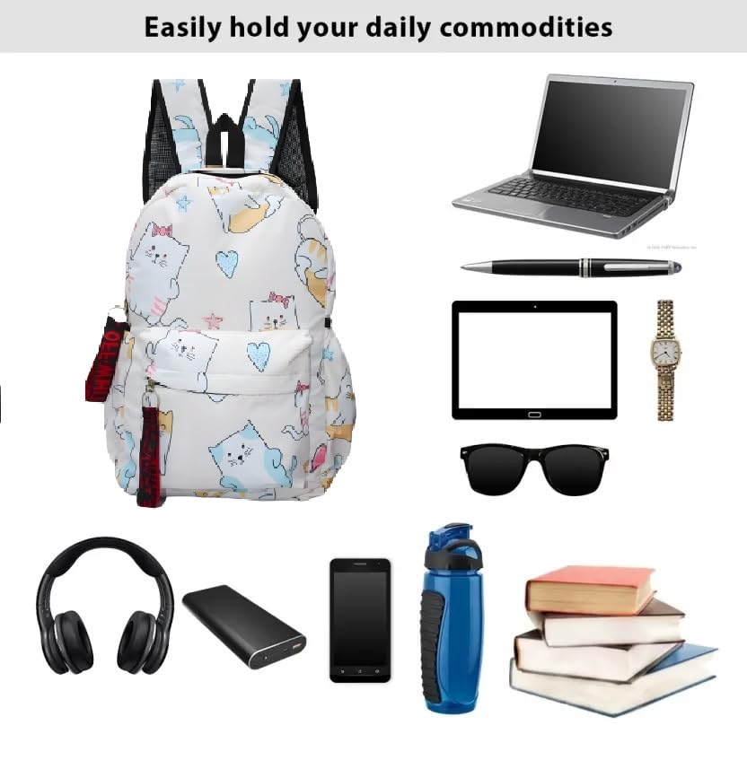 Stylish Unisex School Backpack for Teens & College Students - Lightweight Waterproof Travel Backpack for Daily Use, Campus Life & Outdoor Adventures
