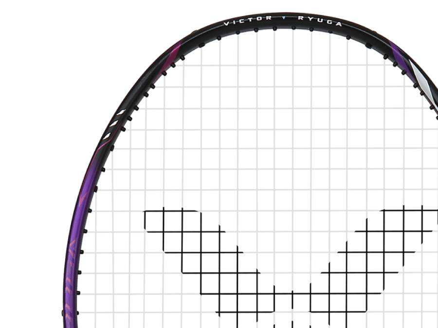 Victor Thruster K Ryuga II Badminton Racket - High-Performance Demo Rental for Professional Players | Perfect for Tournaments & Training Sessions