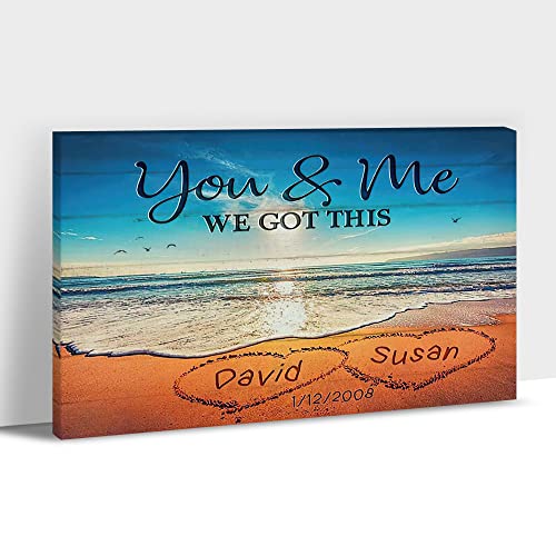 Custom Beach Canvas Framed-08