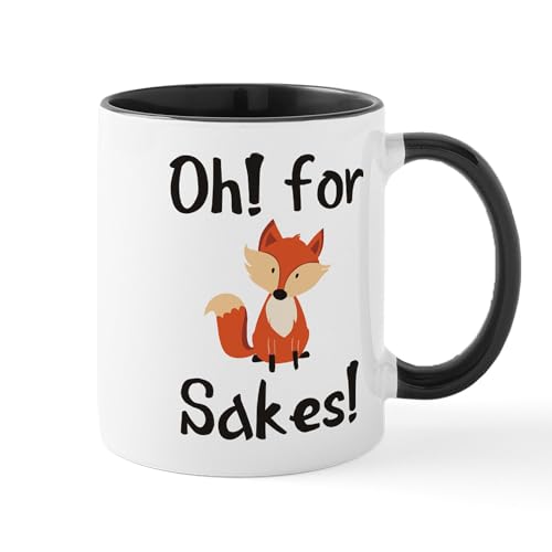 White/Black Inside - OH! FOR FOX SAKES! Mugs