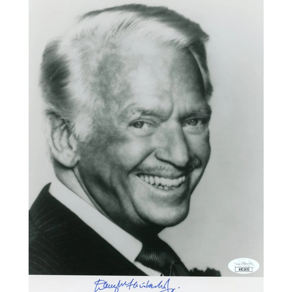 Douglas Fairbanks Jr. Autographed 8x10 Photo with JSA COA - Signed Prisoner of Zenda Movie Memorabilia - Perfect for Film Collectors, Vintage Hollywood Decor & Classic Cinema Gift Ideas