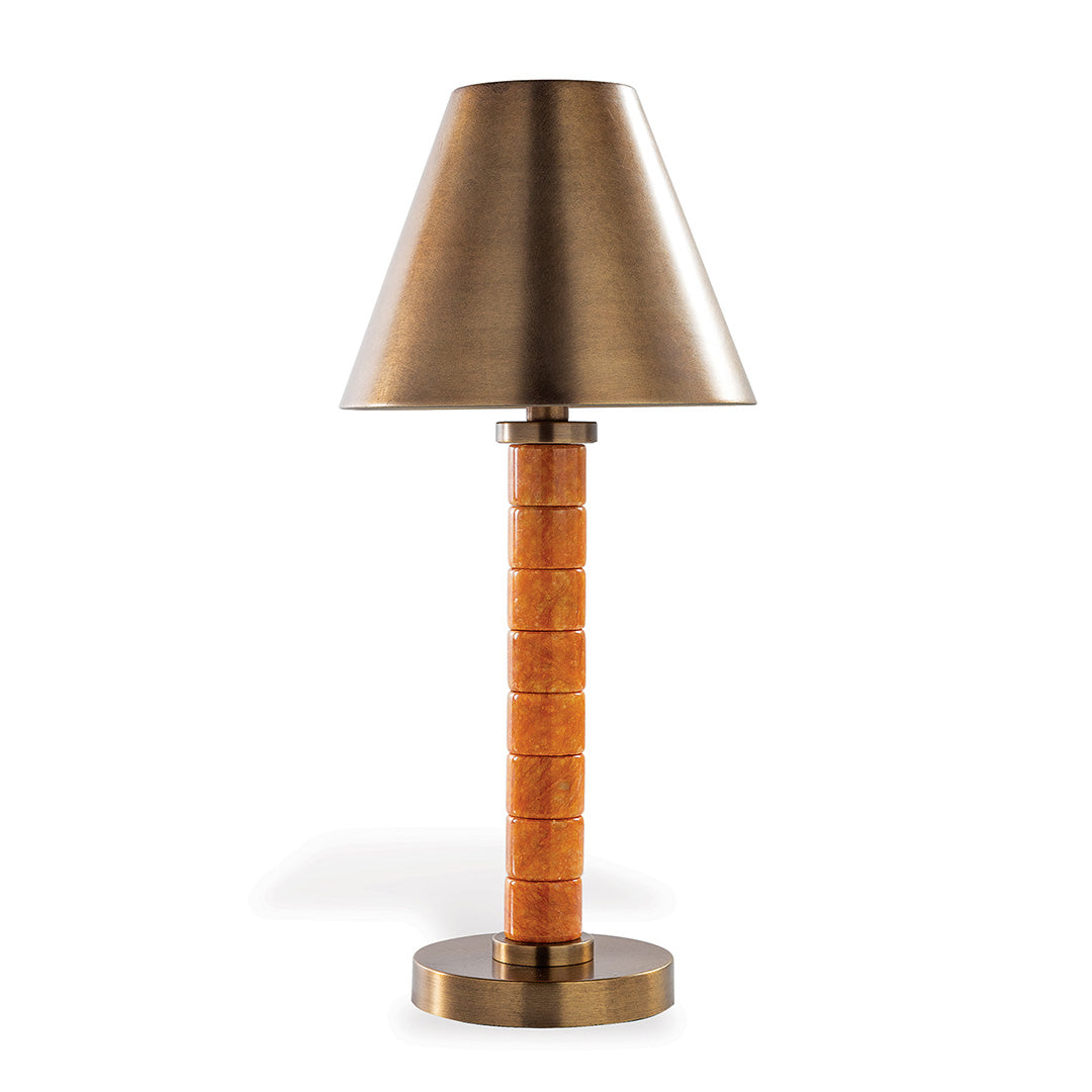Jade Garden Accent Lamp in Amber - Elegant Home Decor for Living Room, Bedroom & Office - Perfect Feng Shui Lighting for Relaxation & Meditation
