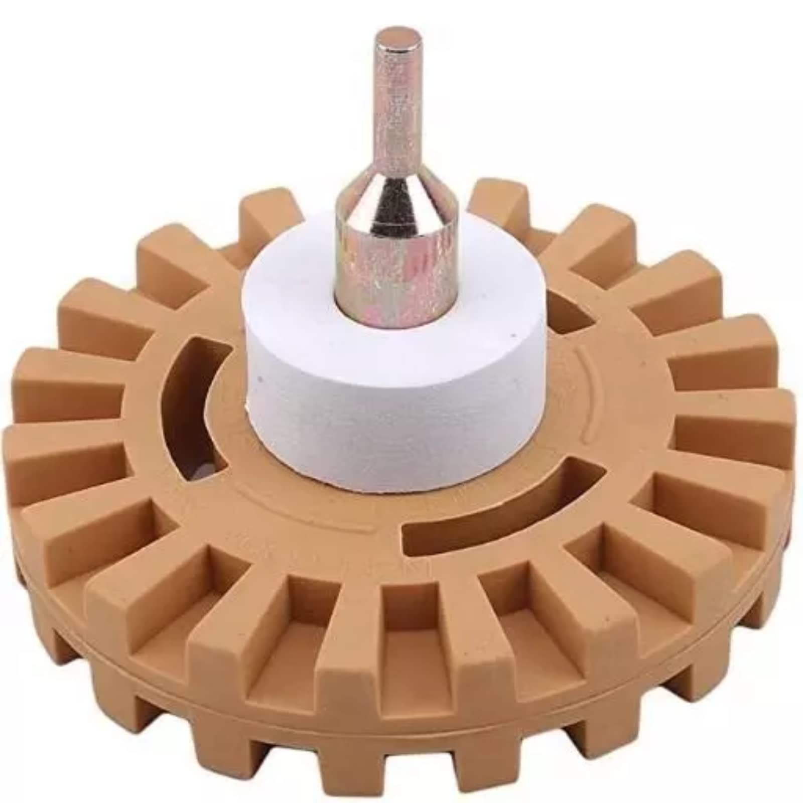 Best Decal & Sticker Remover Tool - Rubber Eraser Wheel for Cars, Walls, Glass - Easy Adhesive Residue Cleaner for Home & Office Use