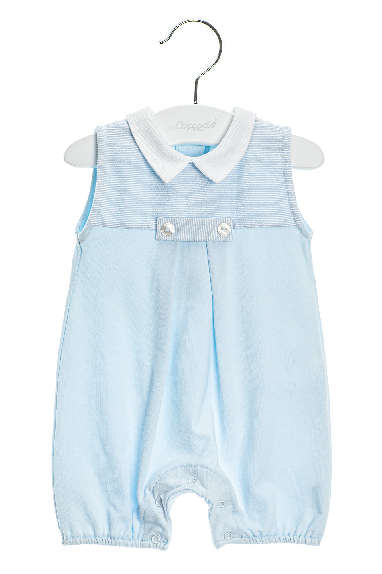 Fred Striped Romper for Baby Boys & Girls | Soft Cotton Jumpsuit | Casual Playwear & Photo Outfits | Perfect for Playdates, Birthday Parties & Family Photos
