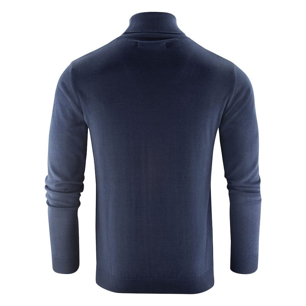 James Harvest Men's Ashland Turtleneck Pullover Sweater - Warm Winter Knit Casual Slim Fit Long Sleeve Top for Office, Dating & Outdoor Activities