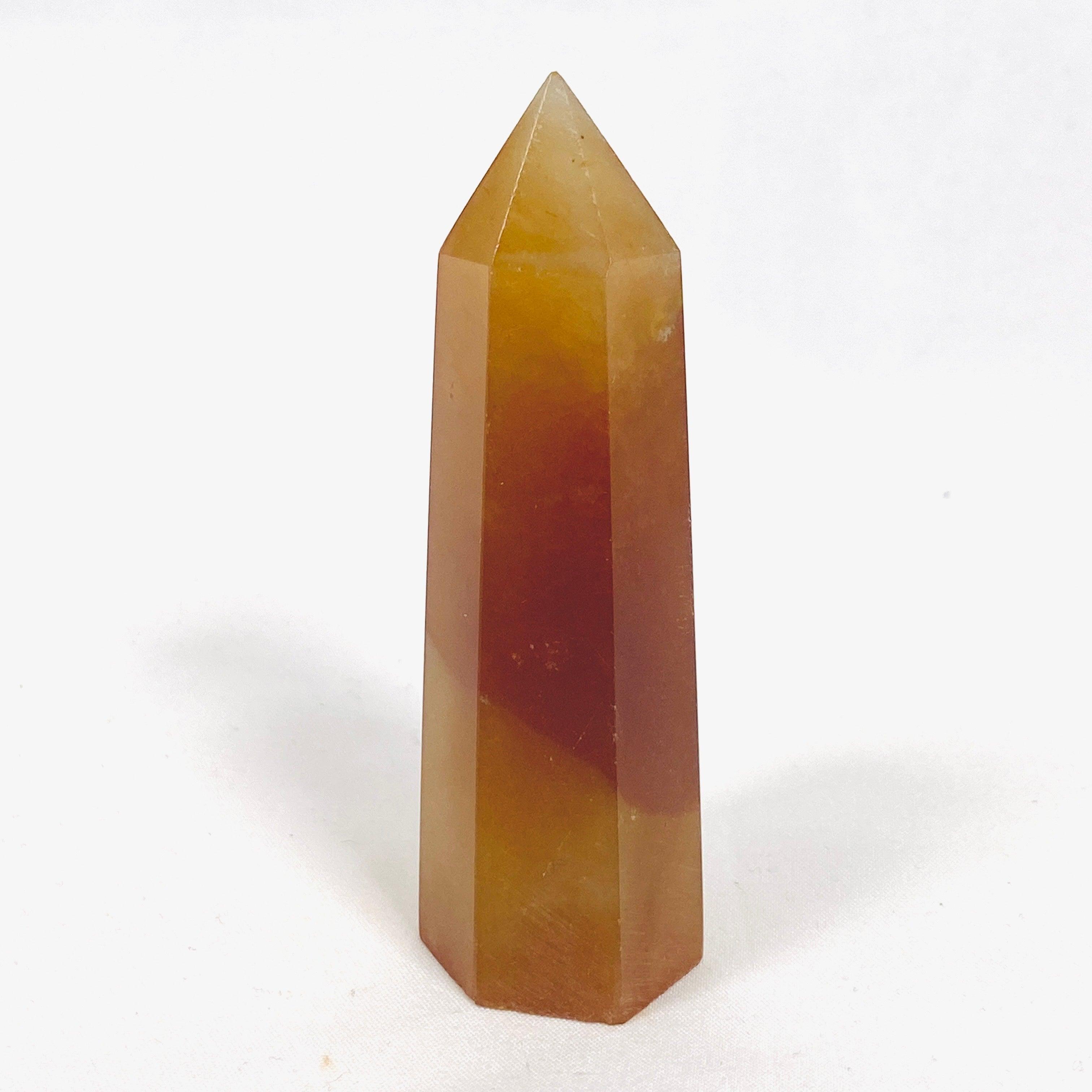 Natural Carnelian Point Healing Crystal - 65mm, 100g - Energy Stone for Chakra Balancing & Meditation - Perfect for Home Decor, Reiki, and Spiritual Practices