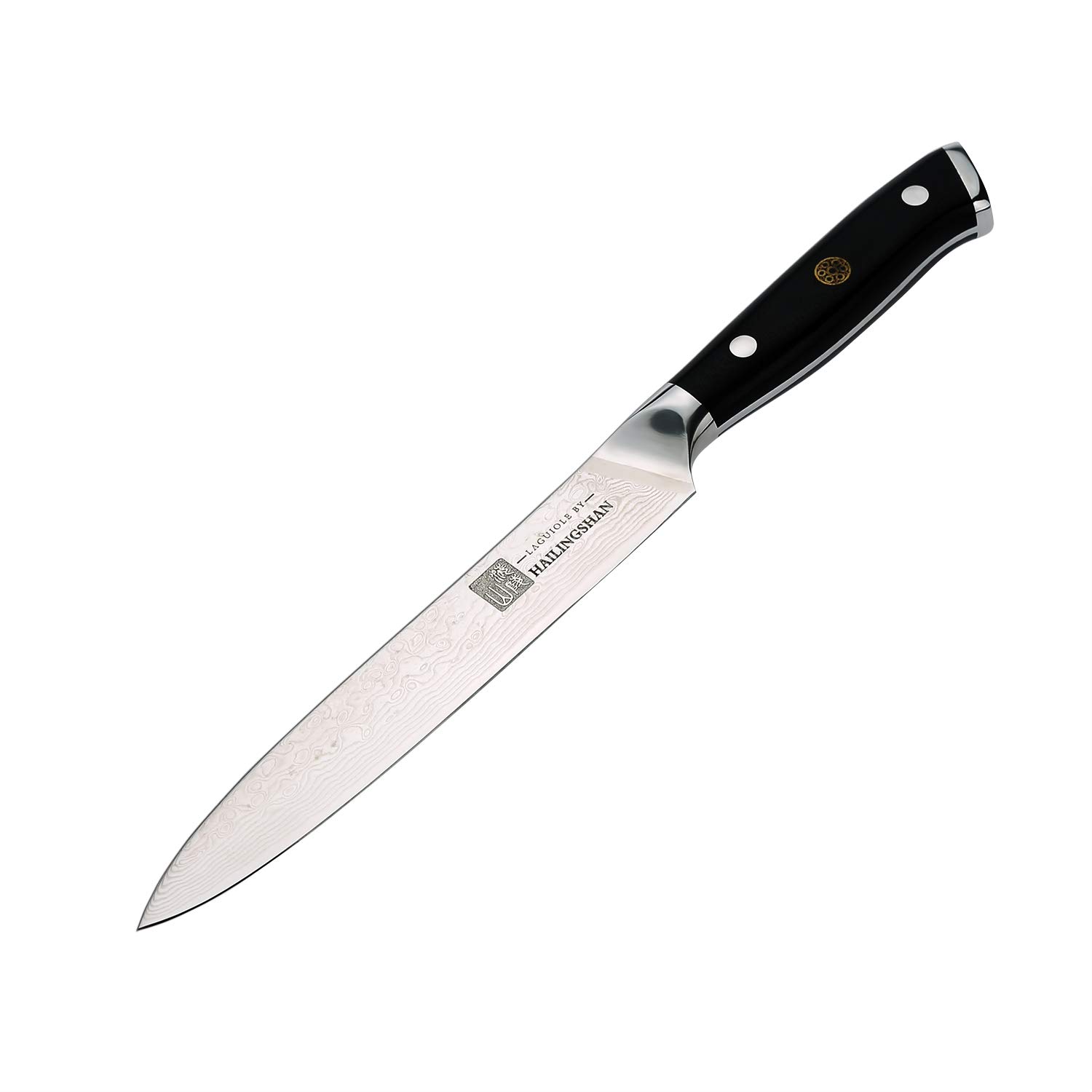 Qin Dynasty Series 6 Inch High Carbon German Stainless Steel Japanese Chef Knife - Professional Kitchen Cleaver with Ergonomic Handle for Chopping, Slicing, and Dicing Vegetables | Perfect for Home Cooks and Professional Chefs