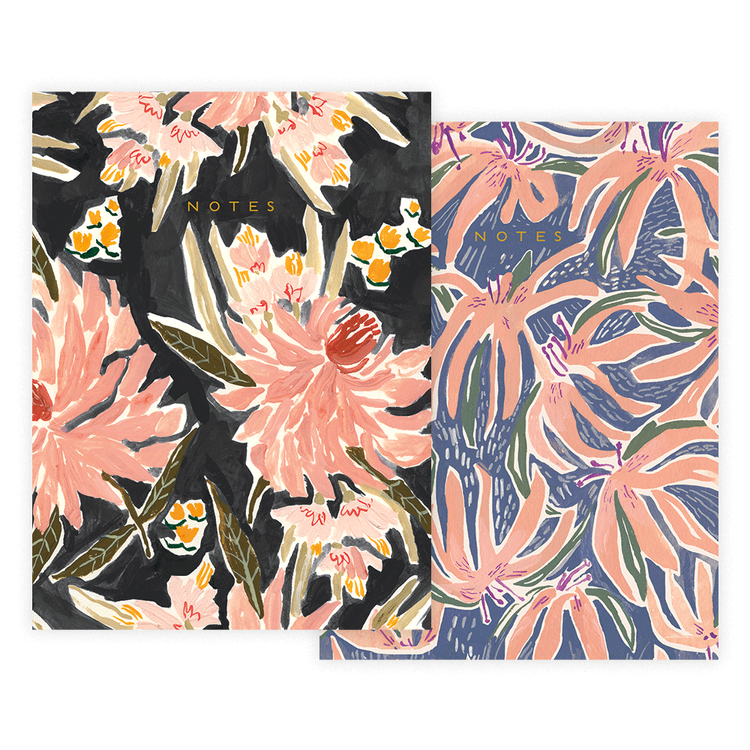 Seedlings Notebook 2 Pack - Lined Journal for Gardening, Planting & Herbal Notes - Perfect for Gardeners, Plant Lovers & Herb Enthusiasts
