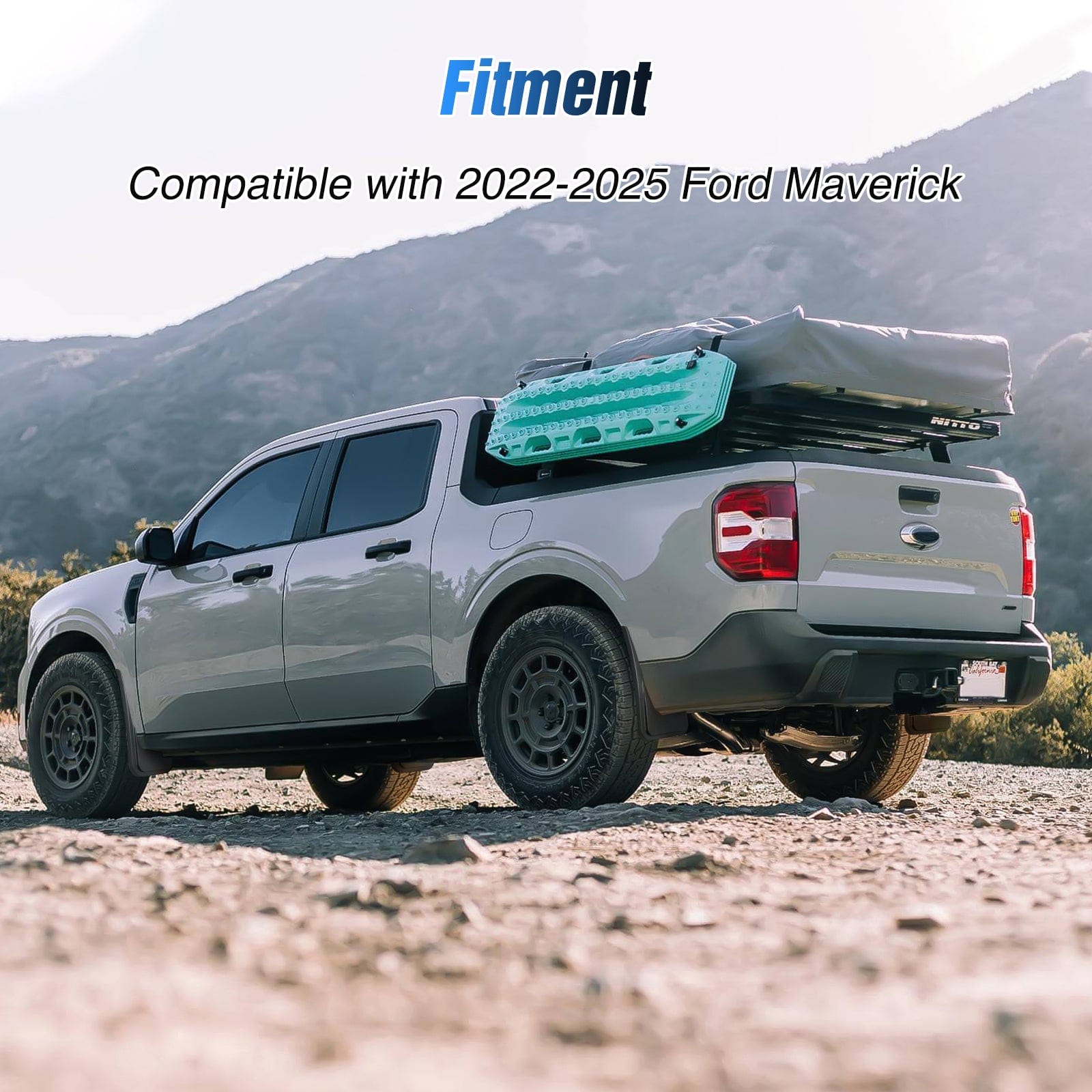 2022-2025 Ford Maverick Front & Rear Mud Flaps Set - Heavy Duty Splash Guards for Off-Road & Winter Driving Protection