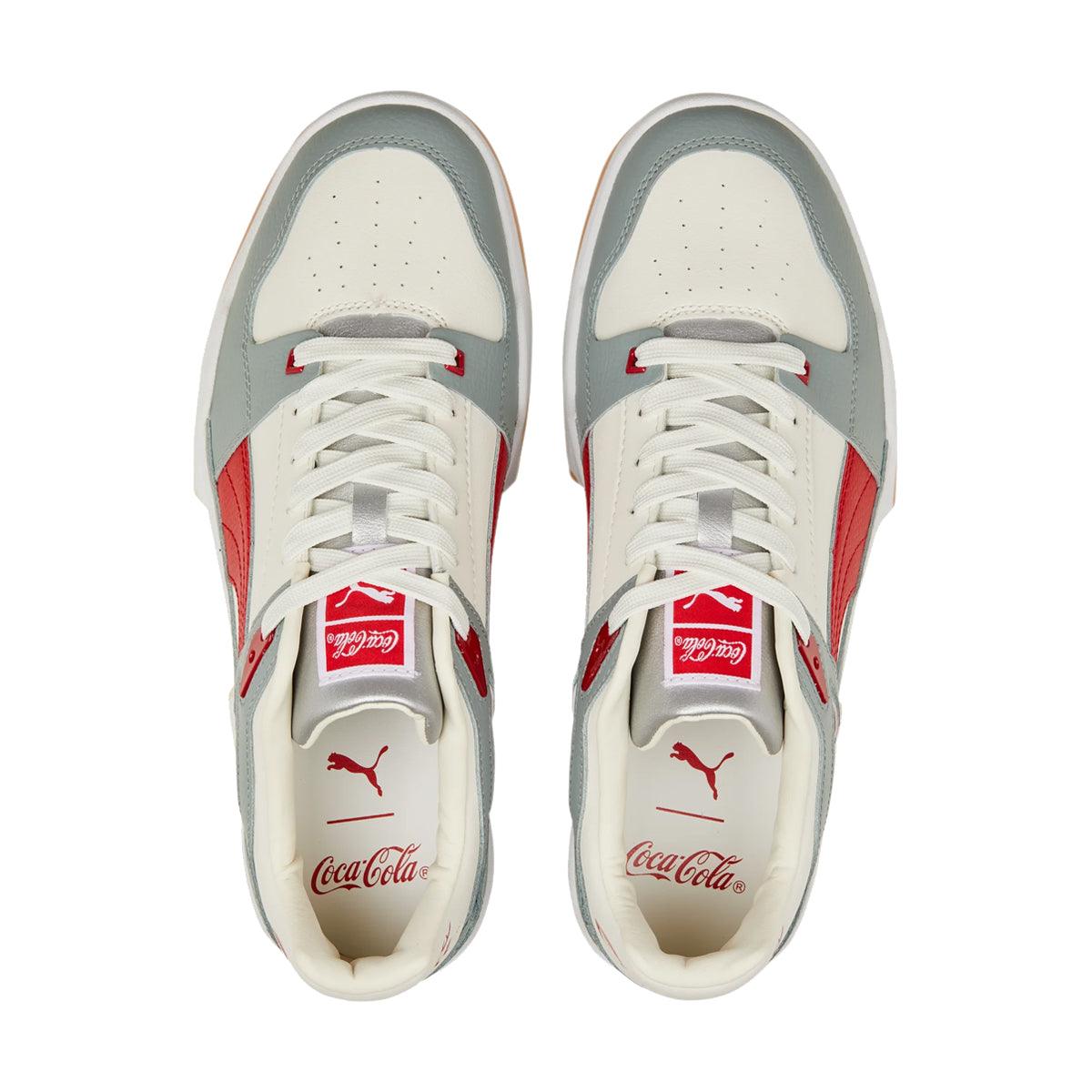 Coca Cola Slipstream 'Slate Racing Red' Sneakers - Stylish Retro Running Shoes for Men & Women - Perfect for Jogging, Gym Workouts & Casual Streetwear Fashion