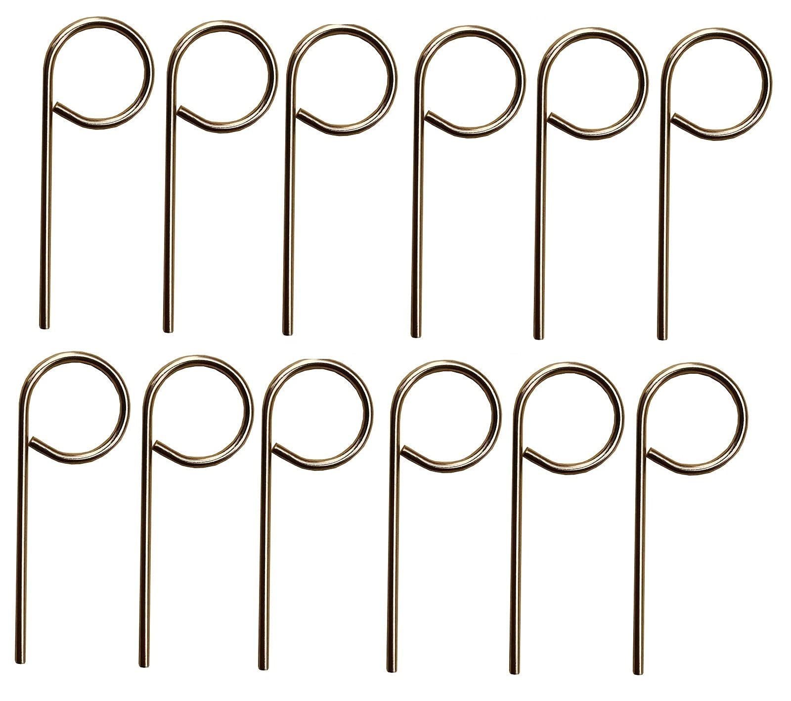12 Pack Emergency Key Pin for Interior Privacy Door Lock - Compatible with Bedroom & Bathroom Doors (12 Round Pins) | Perfect for Home Security, Child Safety & Emergency Access