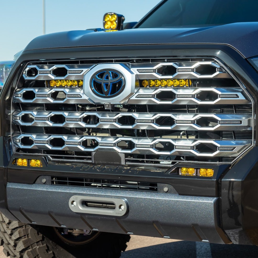 2022 Toyota Tundra Hidden Winch Mount by SDHQ - Heavy Duty Off-Road Winch Bumper for Towing & Recovery | Perfect for Overlanding, Off-Road Adventures & Emergency Situations