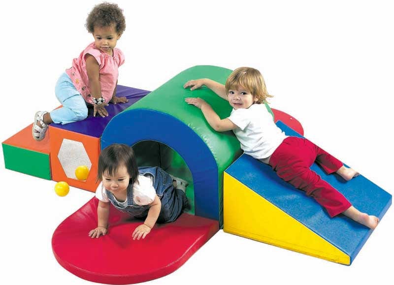 ALPINE TUNNEL SLIDE - Outdoor Kids Playground Toy for Backyard, Park & School - Durable Plastic Slide for Children's Play Equipment & Playground Fun