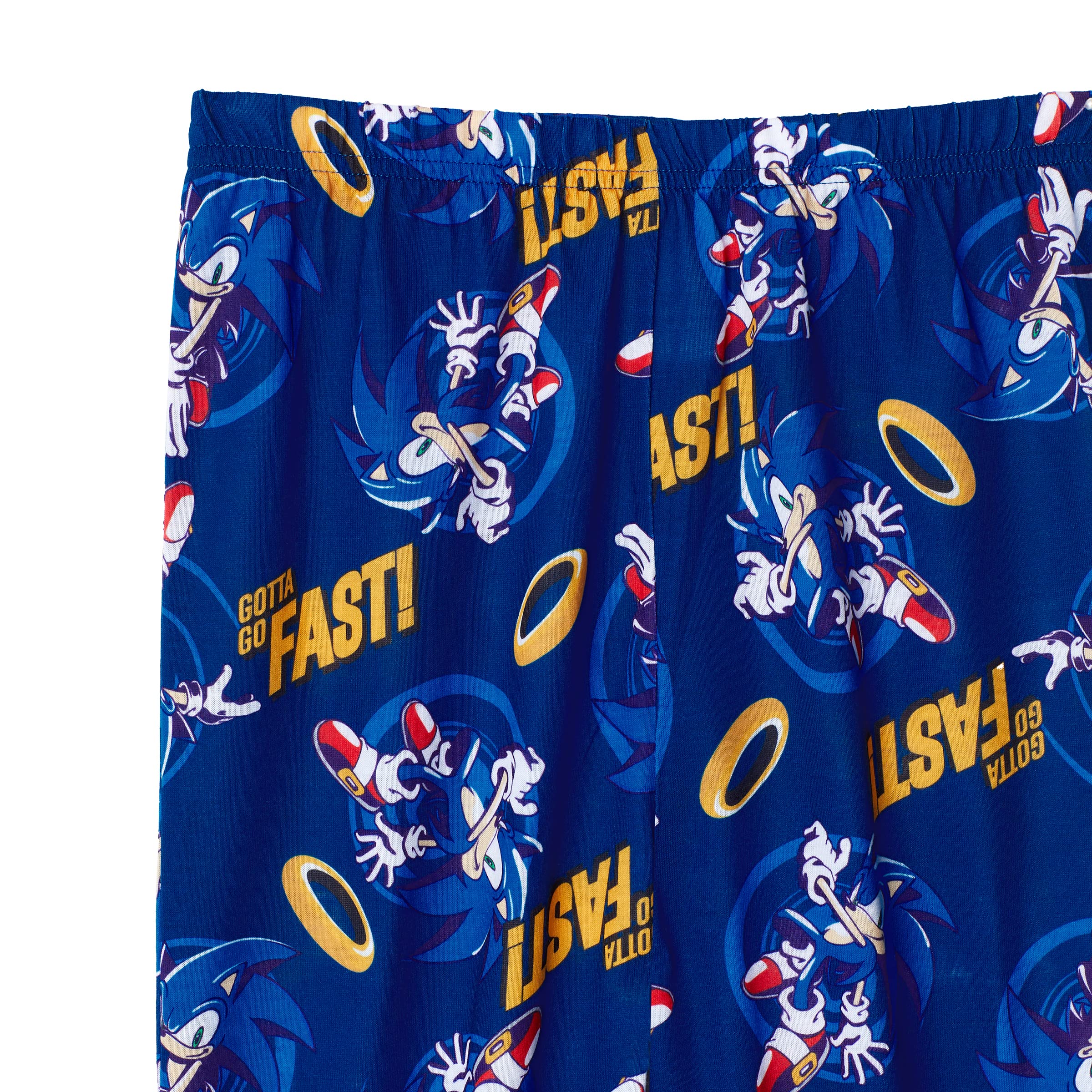 Sonic The Hedgehog 4-Piece Boys Pajama Set - Soft Sleepwear with Pajama Pants & Shirt - Cute Kids' Sleepwear for Bedtime, Movie Nights & Playdates