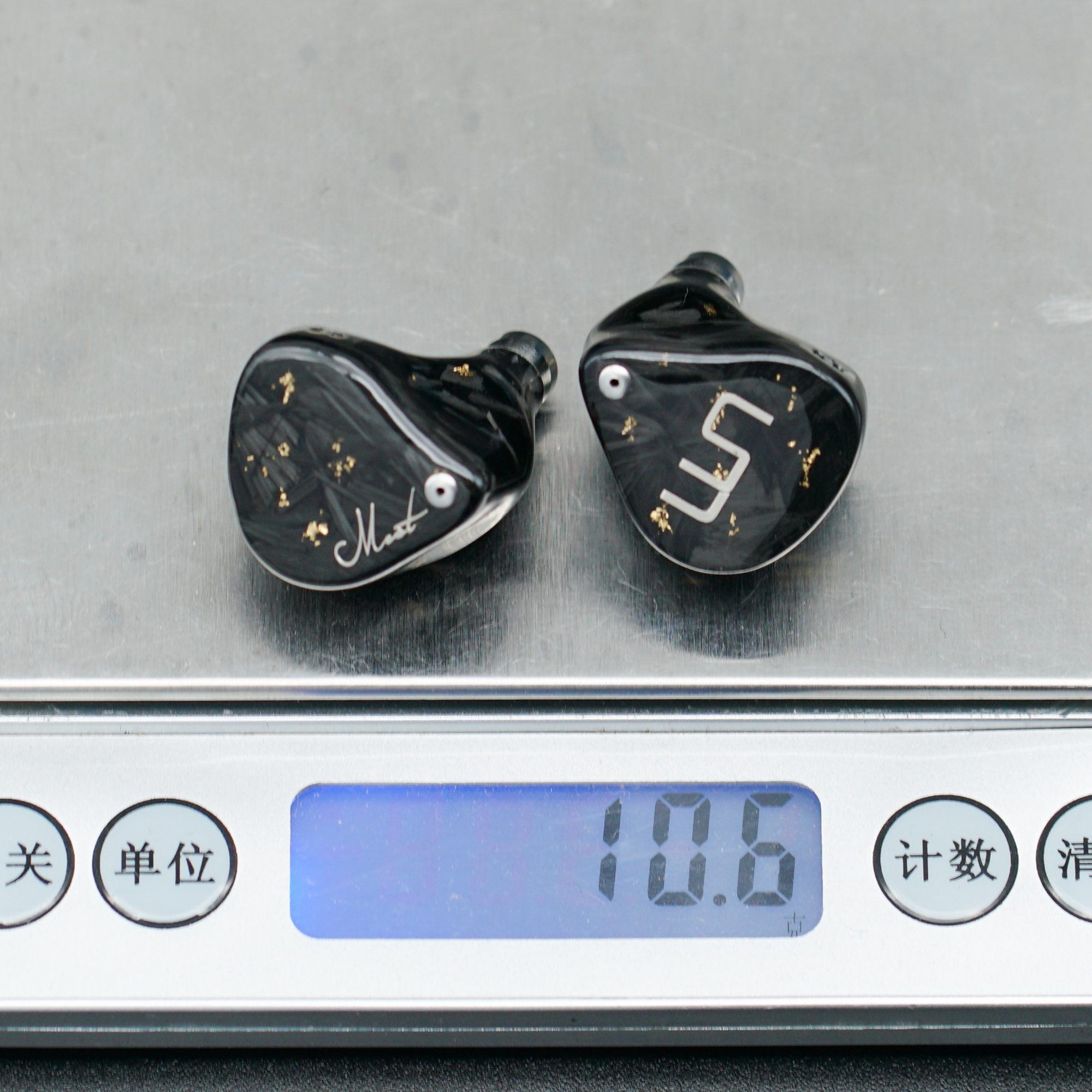 Unique Melody MEST MKII Hybrid Driver In-Ear Monitors - Premium Audiophile Earphones for Music Lovers, Studio Recording & Gaming