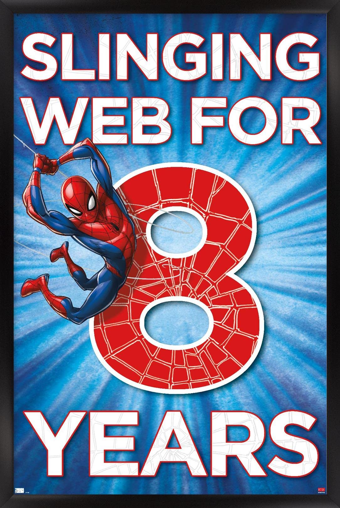 Trends International Marvel Spider-Man Happy 8th Birthday Wall Poster - 34
