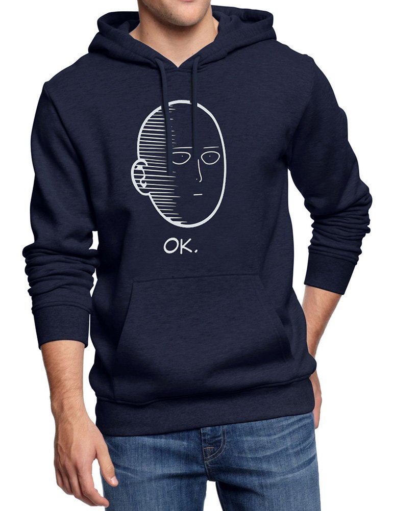 One Punch Man Hoodie for Men & Women - Anime Pullover for Fans