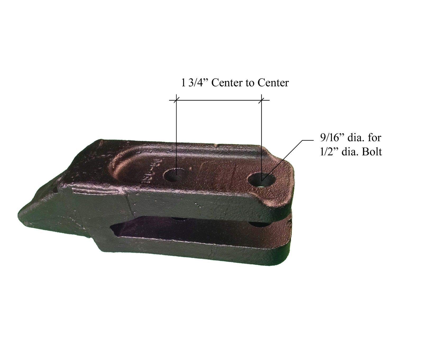 Hensley Style Mini Excavator Bolt-On Shank - 5/8
