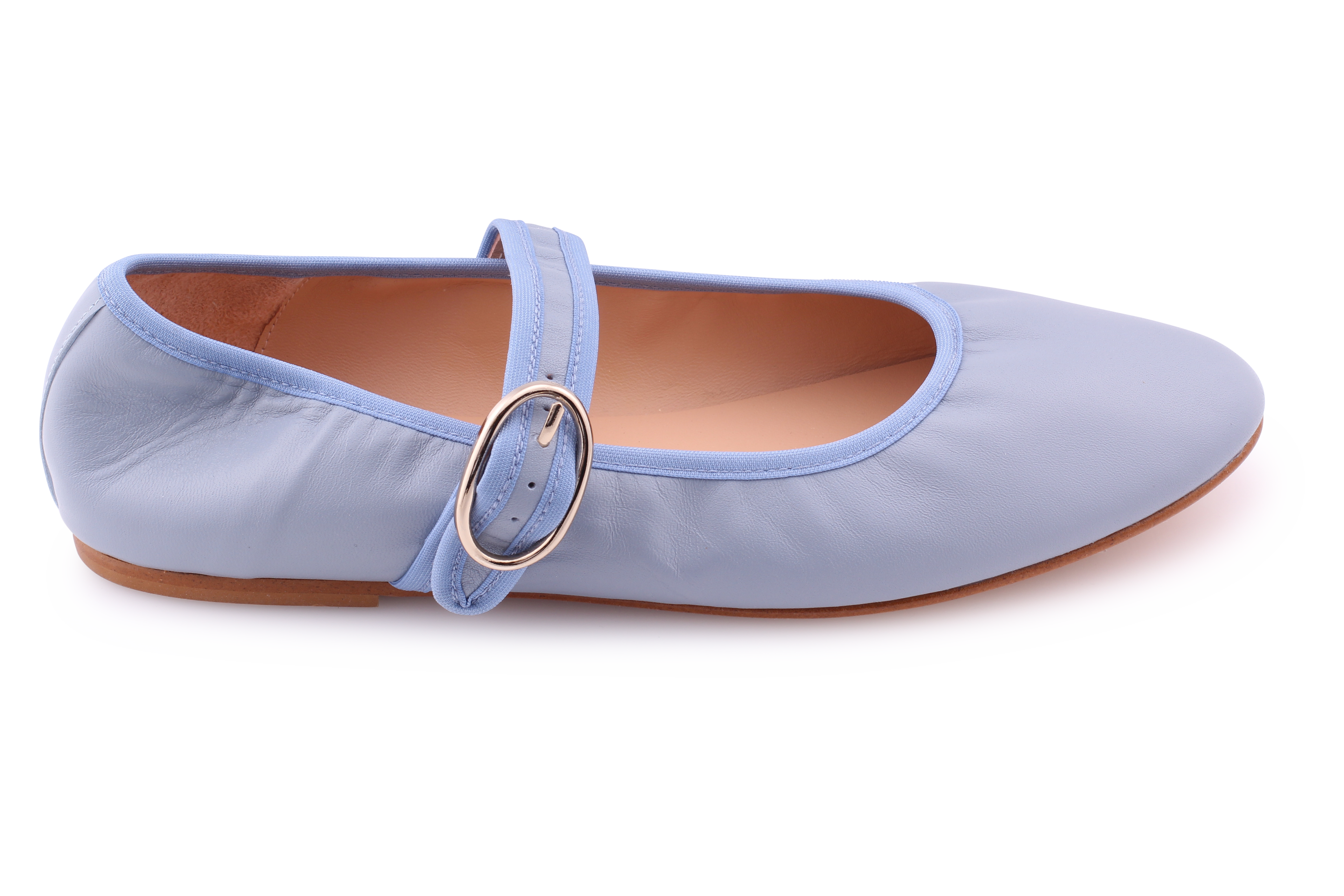 Sky Blue Leather
