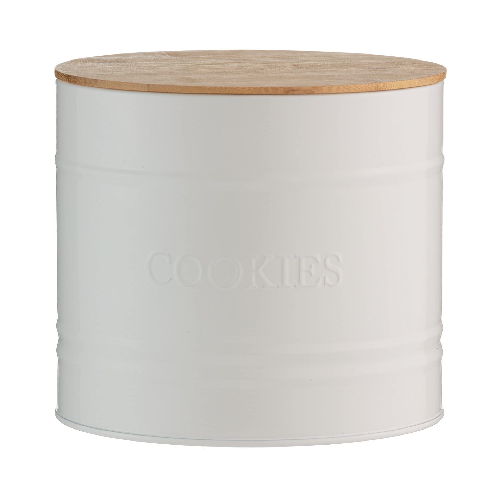 Typhoon Airtight Cookie Storage Container - White | Keep Cookies Fresh & Crispy | Perfect for Home, Kitchen, and Office Snacks