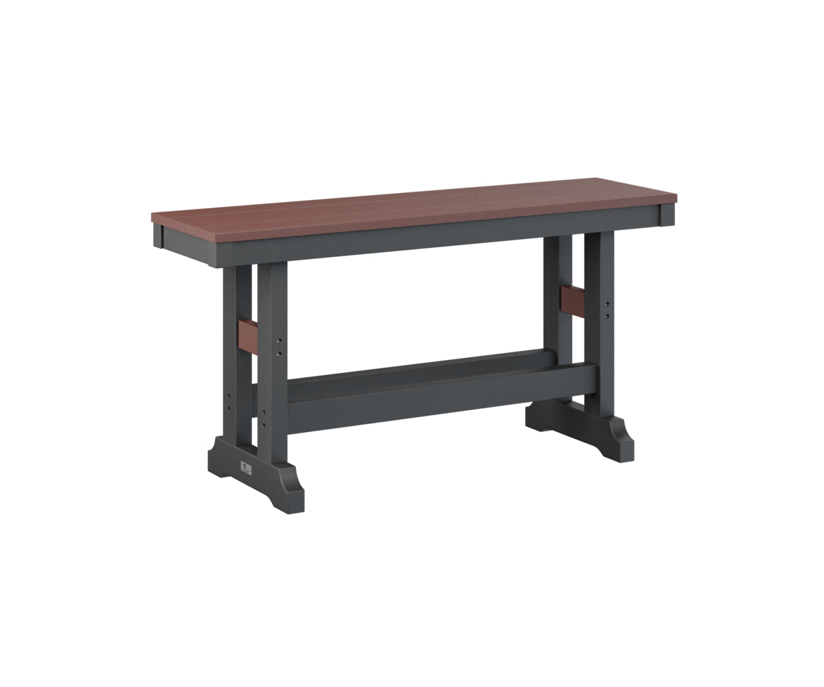 Berlin Gardens Garden Classic 44-Inch Counter Height Bench - Outdoor Dining & Bar Stool for Patio, Deck, or Backyard